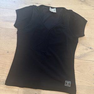 Chanel Top With Chanel Logo